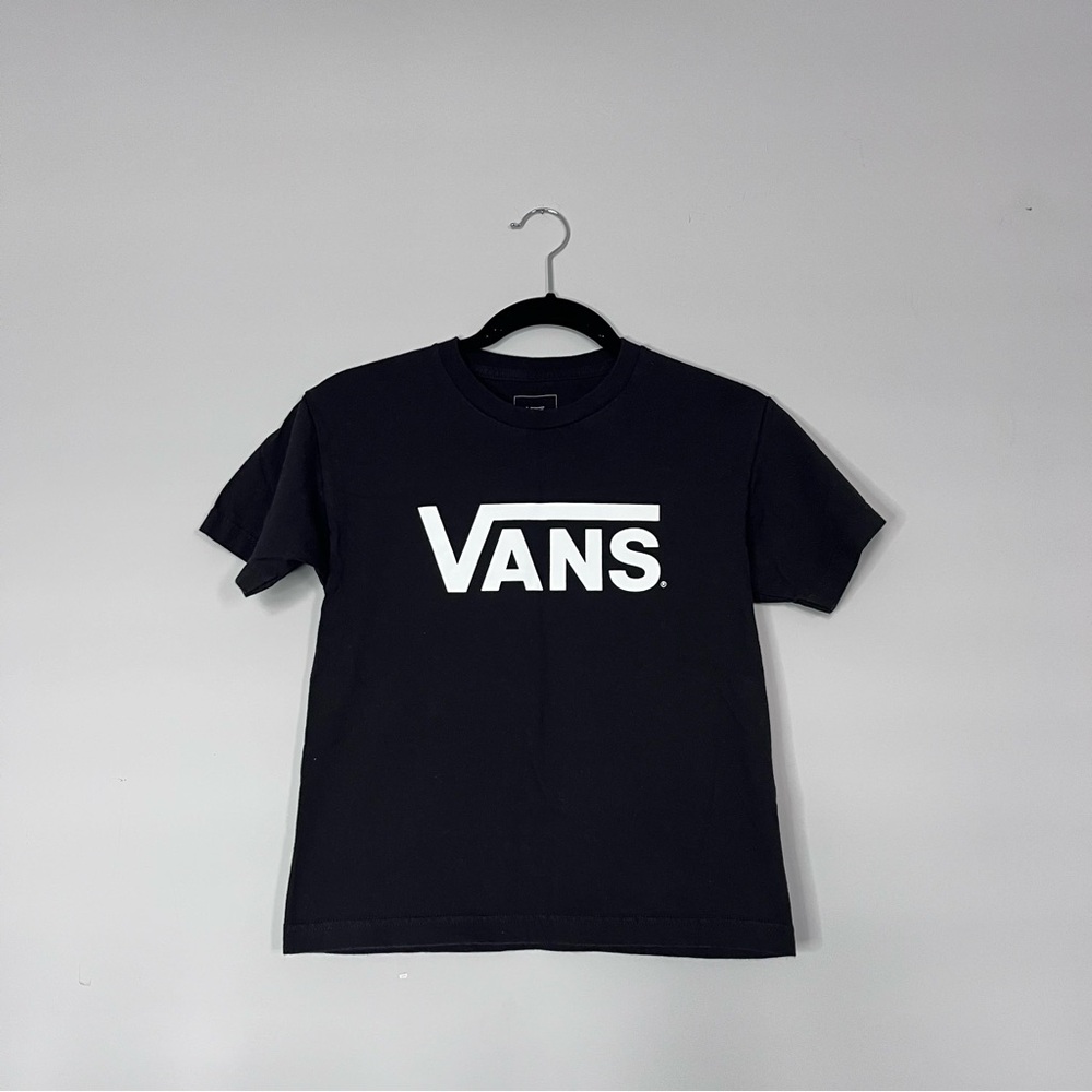 Vans Youth Black T-Shirt Size Small (8-10) 
Streetwear